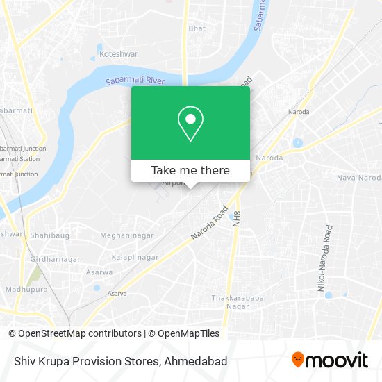 Shiv Krupa Provision Stores map