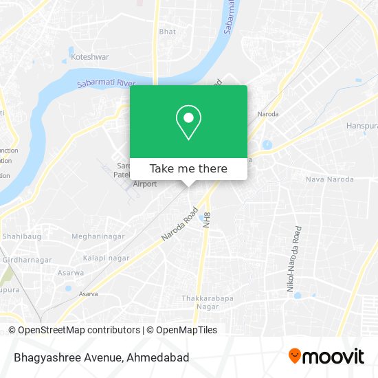 Bhagyashree Avenue map