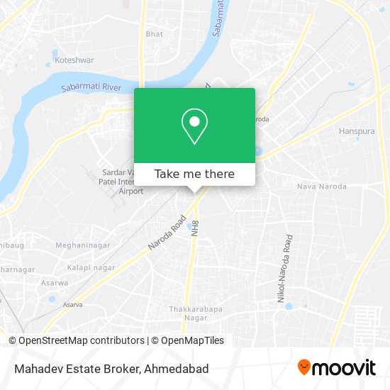 Mahadev Estate Broker map