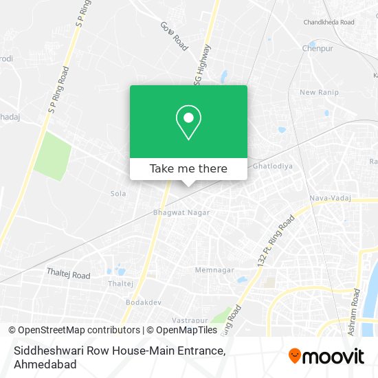 Siddheshwari Row House-Main Entrance map
