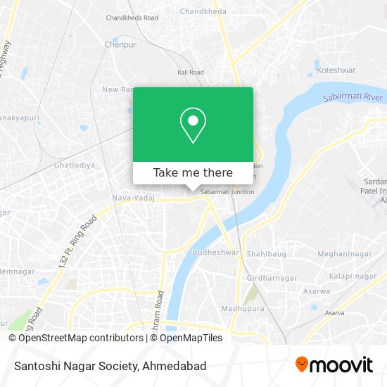 Santoshi Nagar Society map