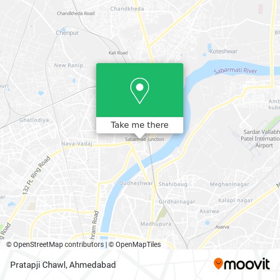 Pratapji Chawl map
