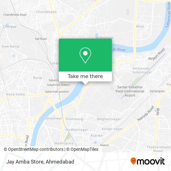 Jay Amba Store map