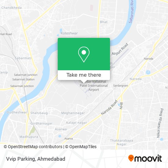 Vvip Parking map