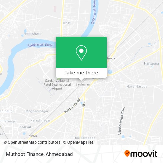 Muthoot Finance map