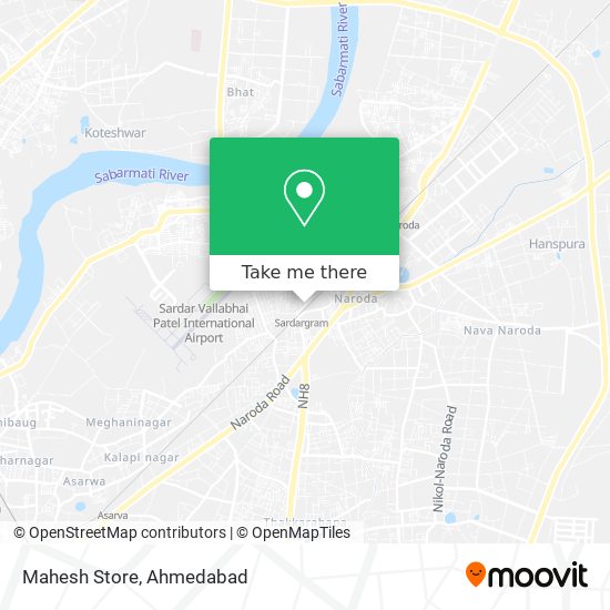 Mahesh Store map