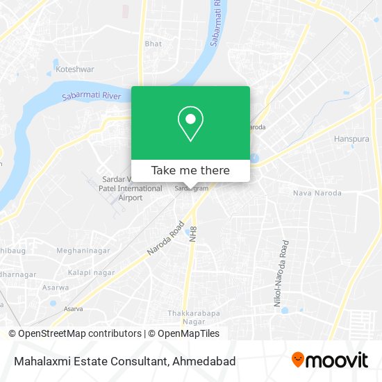 Mahalaxmi Estate Consultant map
