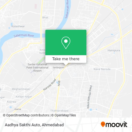 Aadhya Sakthi Auto map