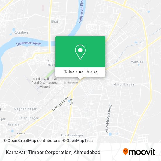 Karnavati Timber Corporation map