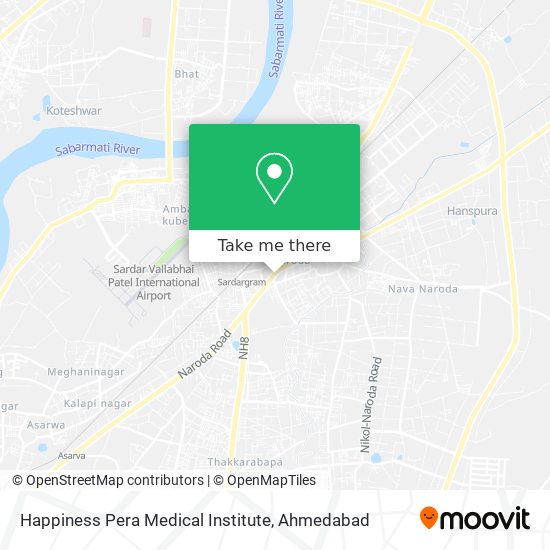 Happiness Pera Medical Institute map