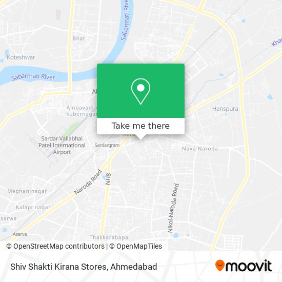 Shiv Shakti Kirana Stores map
