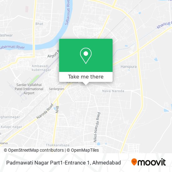 Padmawati Nagar Part1-Entrance 1 map