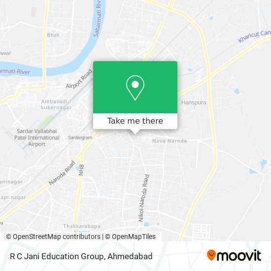 R C Jani Education Group map