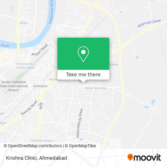 Krishna Clinic map