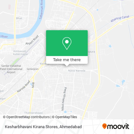 Kesharbhavani Kirana Stores map