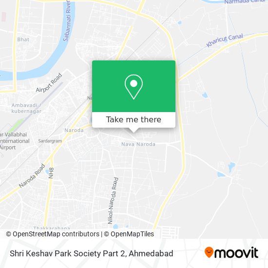 Shri Keshav Park Society Part 2 map