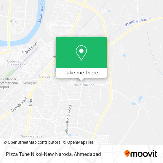 Pizza Tune Nikol-New Naroda map