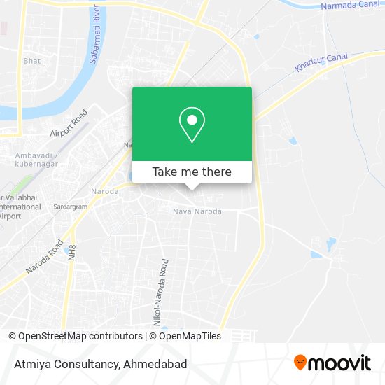 Atmiya Consultancy map