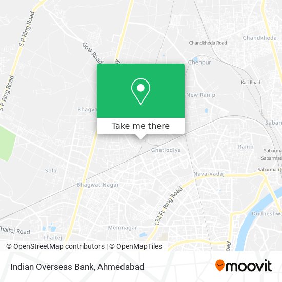 Indian Overseas Bank map