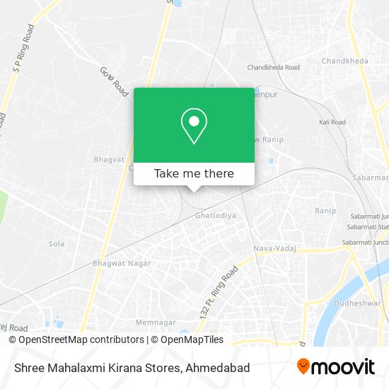 Shree Mahalaxmi Kirana Stores map