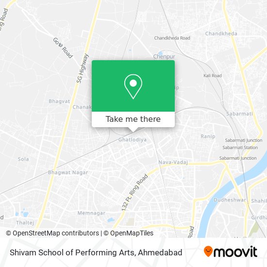 Shivam School of Performing Arts map