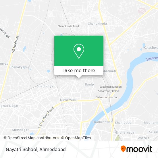 Gayatri School map