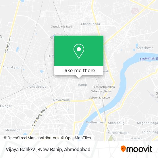 Vijaya Bank-Vij-New Ranip map