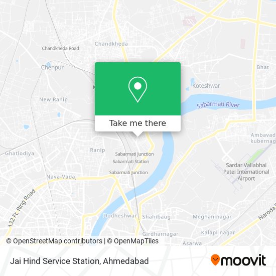 Jai Hind Service Station map