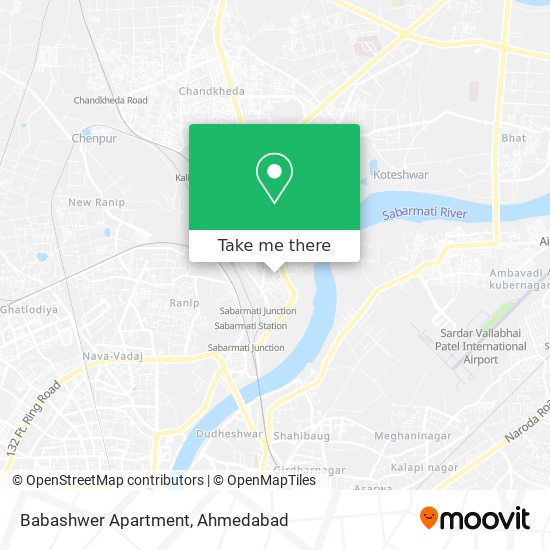 Babashwer Apartment map