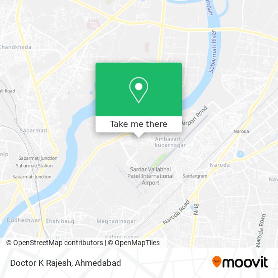 Doctor K Rajesh map
