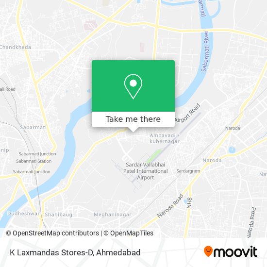 K Laxmandas Stores-D map