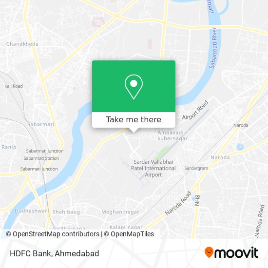 HDFC Bank map