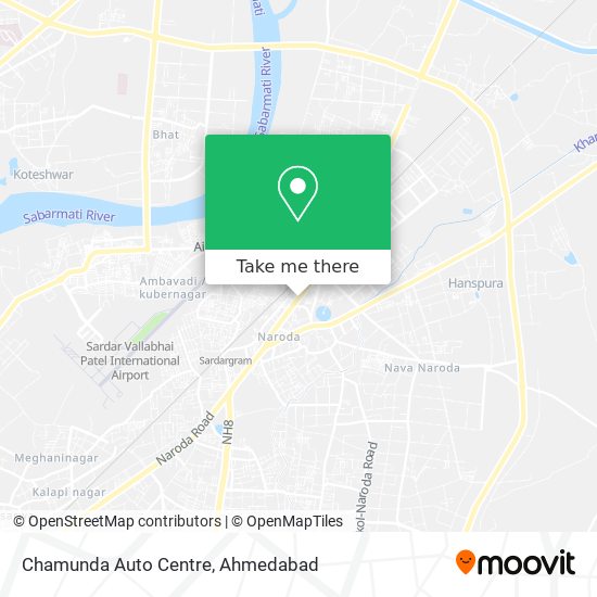 Chamunda Auto Centre map