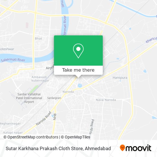 Sutar Karkhana Prakash Cloth Store map