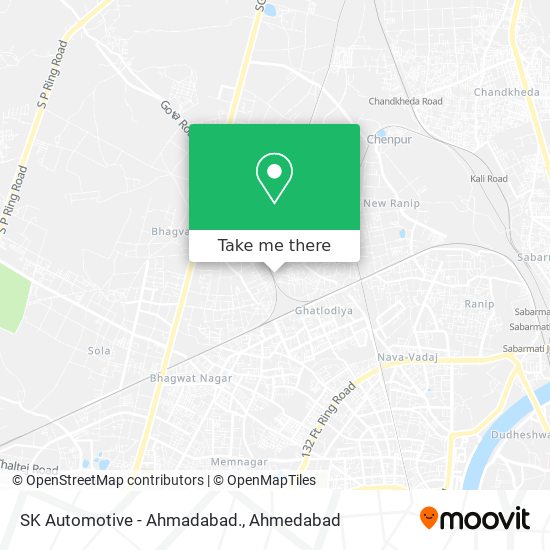 SK Automotive - Ahmadabad. map