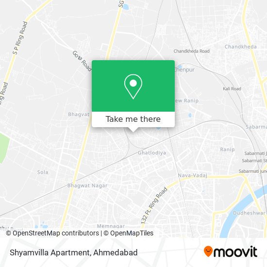Shyamvilla Apartment map