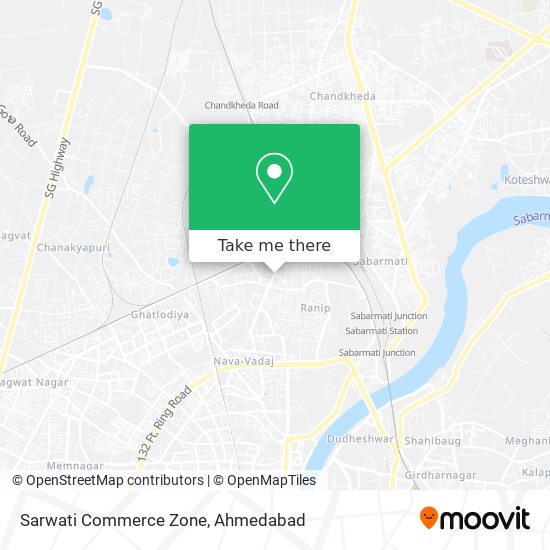 Sarwati Commerce Zone map