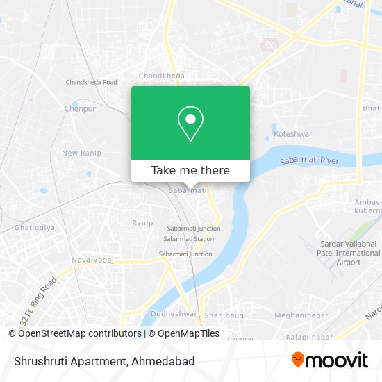 Shrushruti Apartment map