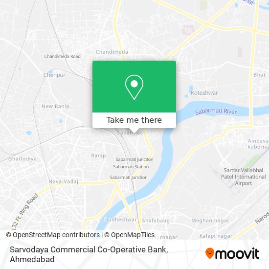 Sarvodaya Commercial Co-Operative Bank map