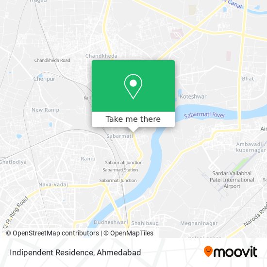 Indipendent Residence map