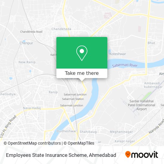 Employees State Insurance Scheme map