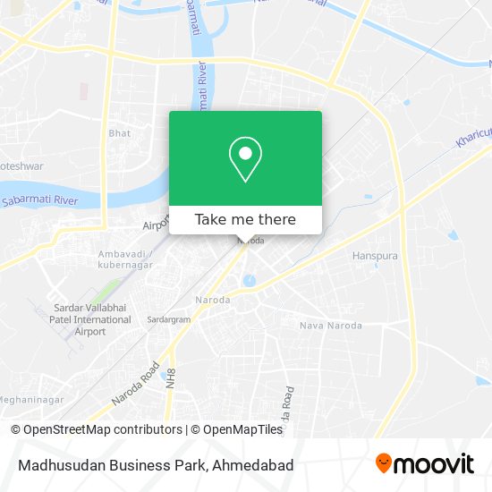 Madhusudan Business Park map