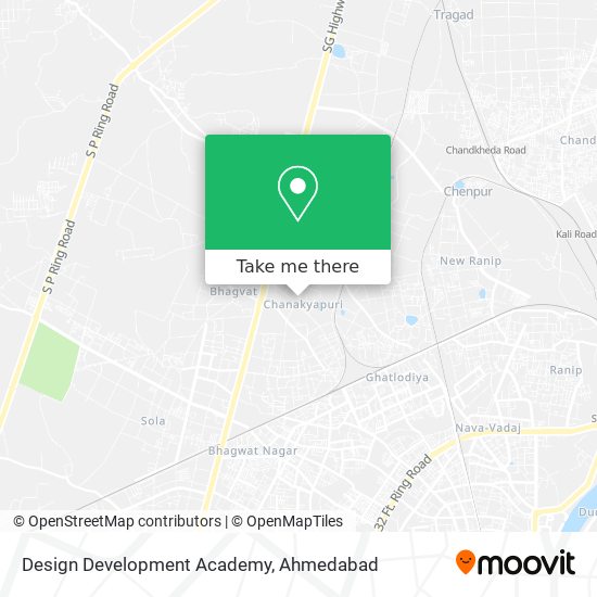 Design Development Academy map