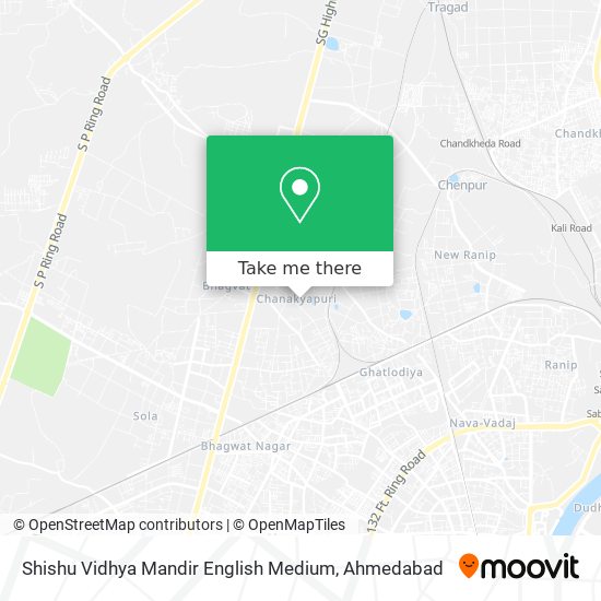 Shishu Vidhya Mandir English Medium map