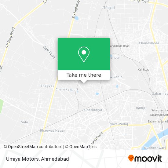 Umiya Motors map