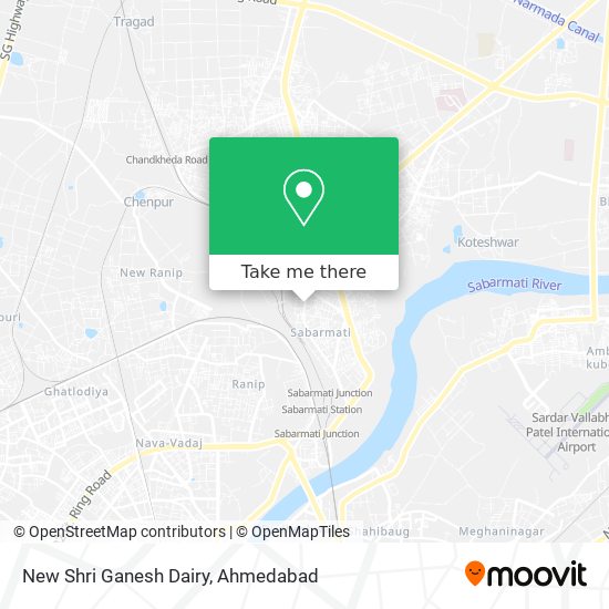 New Shri Ganesh Dairy map