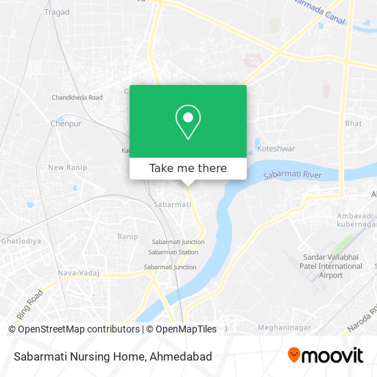 Sabarmati Nursing Home map