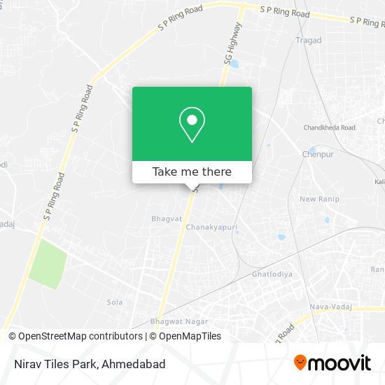 Nirav Tiles Park map
