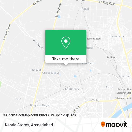 Kerala Stores map