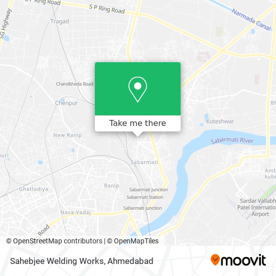 Sahebjee Welding Works map